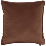 Coussin lilou marron tonka 45x45cm - atmosphera cr�ateur d'int�rieur