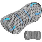 Coussins lombaires orthopdique, coussin ergonomique dos avec respirant, pour voiture, canap, soulagement ...