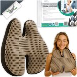 Coussin lombaire orthop�dique pour voiture et bureau, pour fauteuil de couchage m�dicalis�