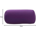 Coussin � microbilles - coussin de cou - pour voyage, dormir, bain, lit, massage, yoga et repose - jambes ...