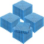 Mophorn - coussin modulaire embotable , lot de 55 tapis de drainage antidrapants en pvc 30 x 30 cm, ...