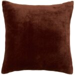 Coussin ollis marron tonka 38x38cm atmosphera cr�ateur d'int�rieur