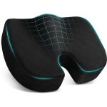 Coussin orthop�dique et ergonomique - coussin coccyx � m�moire de forme pour chaise de bureau, voiture, ...