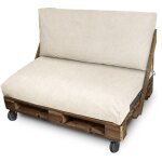 Coussin palette en simili cuir d?extrieur patagonia perle dossier 80x45x25 patagonia perle