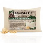 Coussin en pin suisse dolomiti - parfum naturel relaxant - coton brut - pour canap�, lit, voyage - fabriqu� ...