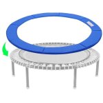 Coussin de protection des ressorts pour trampoline 305 cm - bleu -