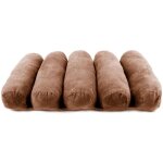 Coussin de relaxation modulable tissu doux marron