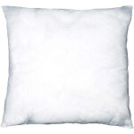 Coussin de remplissage blanc blanc 50x50 cm, coussin lombaire noyau d'oreiller