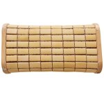 Coussin de sauna en bambou, appui - t�te en bois ? accessoire de sauna pour se d�tendre � la maison, ...