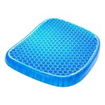Coussin de siège en gel, coussin de gel respirant coussin anti escarres avec housse antidérapant pour ... Coussin de siège en gel, coussin de gel respirant coussin anti escarres avec housse antidérapant pour ...