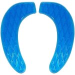 Coussin de si�ge de toilette en gel, portable et lavable, tapis de couvercle de r�servoir souple universel ...