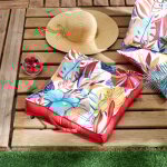 Coussin sol deperlant 40x40cm