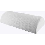 Coussin sous genoux, long coussin genoux nuit, mousse � m�moire de forme, convient pour oreiller cervical, ...