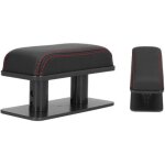 Coussin de support de coude d'accoudoir gauche r�glable de voiture, coussin de rehausseur en cuir antid�rapant ...