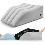 Coussin de sur�l�vation veineuse, coussin gonflable de sur�l�vation des jambes, coussin cale confortable ...