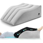 Coussin de sur�l�vation veineuse, coussin gonflable de sur�l�vation des jambes, coussin cale confortable ...