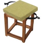 Coussins tabouret antid�rapants 30x30x5 cm, usage �cole / jardin / bureau (mod�le c4)
