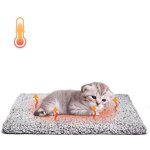 Coussin thermique auto - chauffant pour animaux domestiques - couverture auto - chauffante pour chiot ...