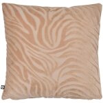 Coussin tigris beige lin 40x40cm - atmosphera cr�ateur d'int�rieur