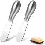 Couteau � beurre, 2 couteaux � beurre, couteau � tartiner le beurre, couteau � tartiner multi - usages ...