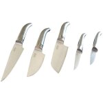 Couteaux de cuisine - h�ritage - coffret 5 pi�ces - lame acier inox - ultra - tranchant