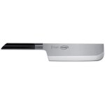 Sanelli - couteau de cuisine san, acier inoxydable, delrin, noir, 8, 3x3, 3x43, 5 cm