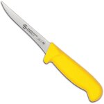 Couteau  dsosser volaille supra colore haccp 120 / 260 mm - jaune