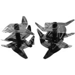 Couteau droit et gauche pour motobineuses compatible novatec - 047738