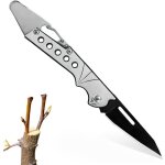 Couteau de jardin pliant - couteau � greffer professionnel - couteau de poche