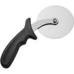 Couteau � pizza, coupe - pizza en acier inoxydable, ustensile de cuisine avec prot�ge - doigts, un atout ...