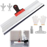 Couteau de pl�trier lame inox 560mm - 1 ensemble - spatule de pl�trier