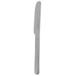 Couteau de table en inox claire - lot de 12 - pradel