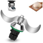 Couteau compatible avec thermomix tm5 tm6, lame de p�trissage en acier inoxydable de haute pr�cision ...