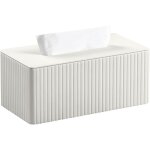 Couvercle de bo�te � mouchoirs �l�gant en cuir pu, support de bo�te � mouchoirs rectangulaire avec couvercle ...