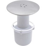Couvercle de bonde de douche, 90 mm / 115 mm, pour bonde viega tempoplex, finition chrome, couvercle ...