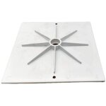 Couvercle carr� pour skimmer hayward spx1082 sp1082e couvercle de rechange carr� de 25 cm (10 pouces) ...