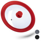 Couvercle de casserole 26 30 cm avec silicone