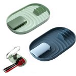 Couvercle de casserole et porte - cuillre 2 pices, tagre  ustensiles de cuisine, tagre  plateau ...