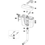 Couvercle de chasse d'eau, blanc 243278