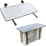 Couvercle de climatiseur ext�rieur en aluminium protecteur ac pour unit� ext�rieure couvercle d'unit� ...