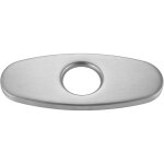 Couvercle d'vier en acier inoxydable de 5, 5 pouces pour robinets d'vier de salle de bain ou de cuisine, ...