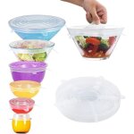 Couvercles extensibles en silicone, couvercles extensibles durables et cologiques, rutilisables, rsistants ...