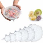 Fei yu - couvercles extensibles en silicone, couvercles de joint rutilisables durables et extensibles ...