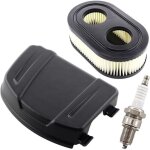 Couvercle de filtre � air 594106, filtre � air pour tondeuse � gazon, bougie d'allumage f6tc, compatible ...