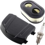 Couvercle de filtre � air 594106, filtre � air pour tondeuse � gazon, bougie d'allumage f6tc, compatible ...