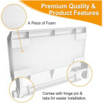 Couvercle et filtre de rechange pour skimmer de piscine hayward spx1082k compatible avec les skimmers ...