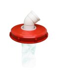 Couvercle ibc avec filtre en nylon, 245mm filtre cuve ibc couvercle, rouge