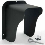 Couvercle m�tallique �tanche pour sonnette, serrure de porte, interphone, protection sonnette exterieur ...