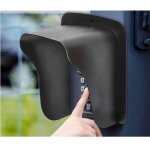 Couvercle m�tallique �tanche pour sonnette, serrure de porte, interphone, protection sonnette exterieur ...