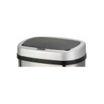Kitchen move - couvercle de poubelle automatique majestic gris plastique